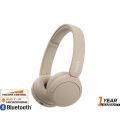 Sony WH-CH520 Wireless On-Ear Headphones Bluetooth with Swivel Design Voice assistant USB Type C Charging CH510 CH520. 