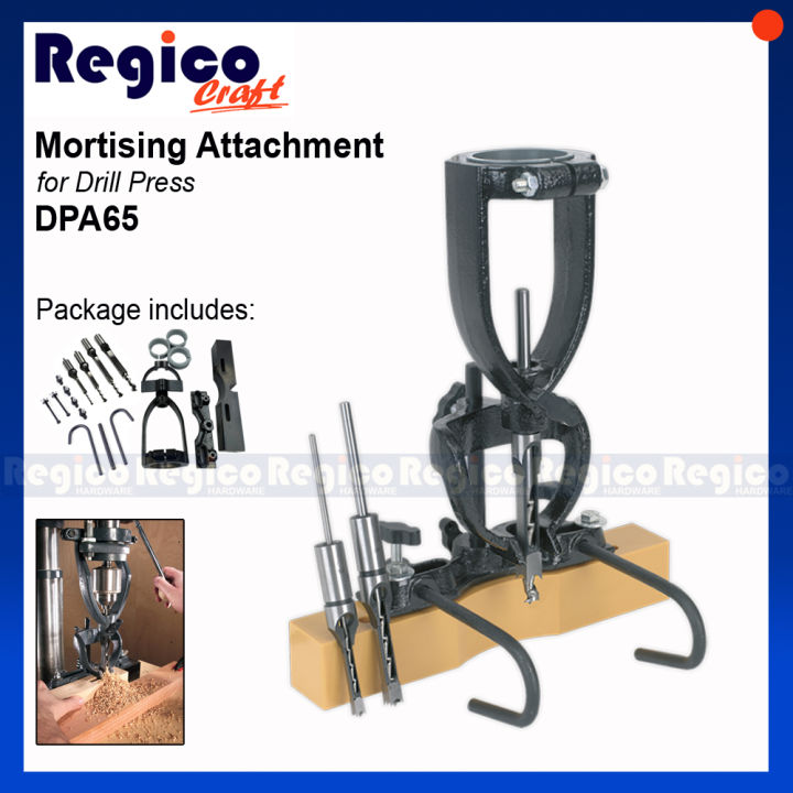 Regicocraft Mortise Mortising Attachment for Bench Drill Press DPA65