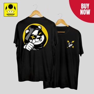 Mushroom Kaos Panda Jempol Kaos Distro Pria Keren 2023 / Baju Kaos Pria Terbaru 2023 / Koas Pria Dewasa / kaos deliwafa