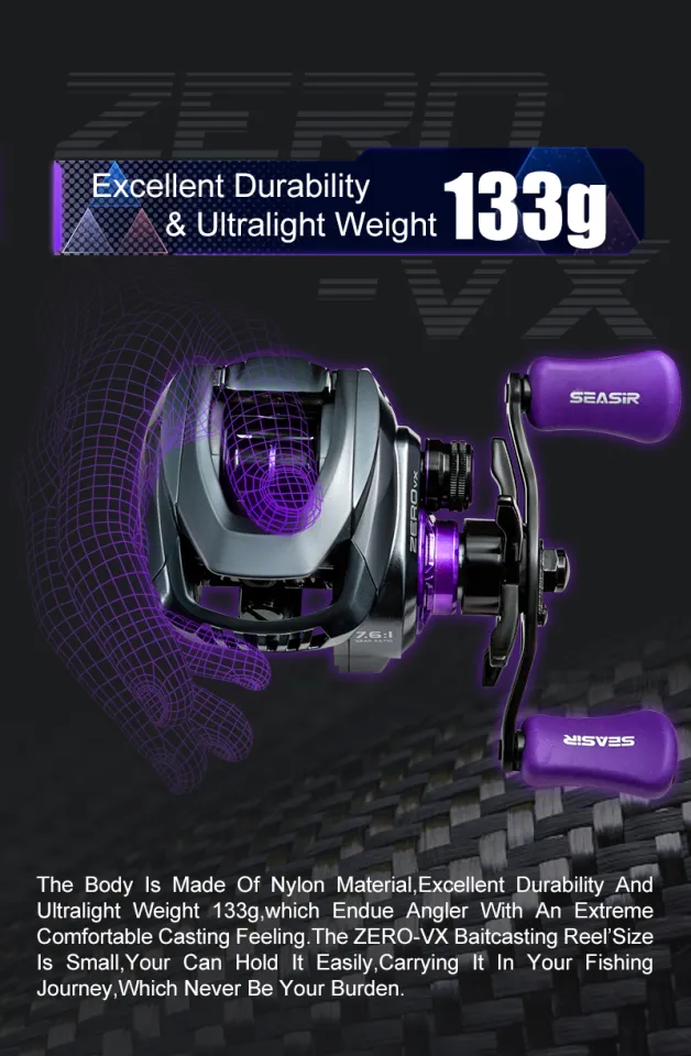 Seasir ZERO-VX/ZER0-119 133g/119g BFS Baitcasting Fishing Reel