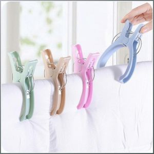 คลิปหนีบผ้าแห้ง พลาสติก ไม้หนีบผ้า มัลติฟังก์ชั่น แรงยึด ความต้องการส่วนบุคคล ใหญ่ แสงสว่าง ปรับได้