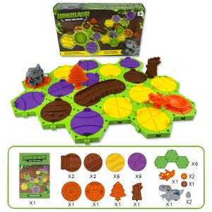 Dinosaur Road Building Track Maze Building Reasoning Board Game