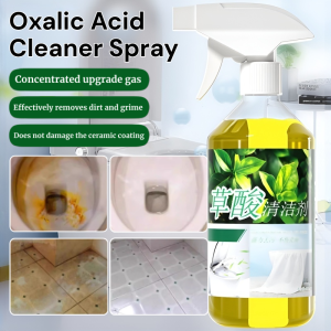 Oxalic Acid Cleaner for Strong Decontamination of Tiles 500ML Bathroom Stain Remover Toilet Bowl Cleaner Powerful Descaling