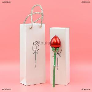 [COD] Abulaia Romantic Wedding Ring Holder Rose Flower Ring Box Engagement Storage Ring Bearer Case Gift Packaging Box Jewelry Storage Case