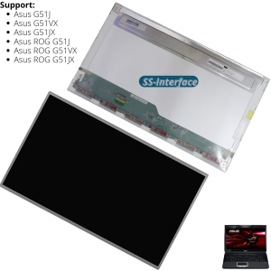 Layar LCD Asus ROG G51J G51VX G51JX monitor panel screen