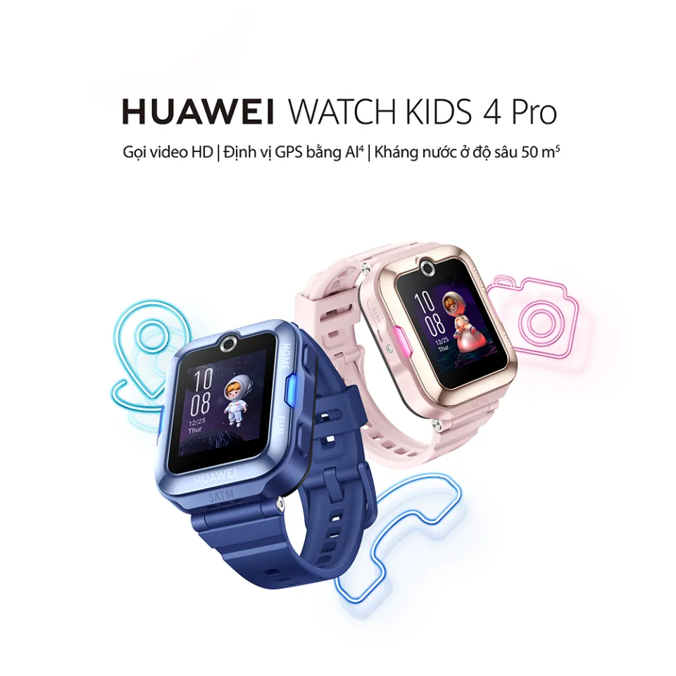 Huawei Kids Pro Huawei Sim Watch Đồng Hồ Thông Minh Trẻ Em HUAWEI