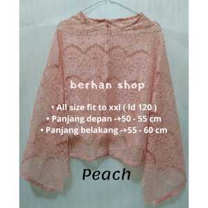 Cape Brokat Kebaya: Outer Kondangan dan Atasan Brukat