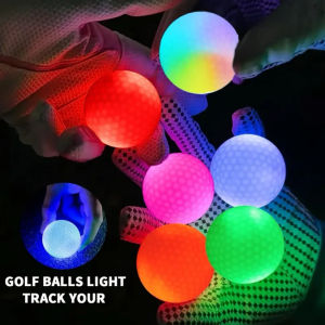 Bóng Golf Phát Sáng LED - Bóng Đánh Golf Ban Đêm Light-Up Đủ 6 Màu Siêu Sáng Chịu Lực Tốt Độ Nảy Tiêu Chuẩn Cho Golfer