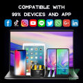 TNW A8/A9 Pro Mini Wireless Lavalier Microphone Intelligent noise reduction with Digital charging box for Smartphones Vlogging Interview Video Live Streaming Plug-Play. 