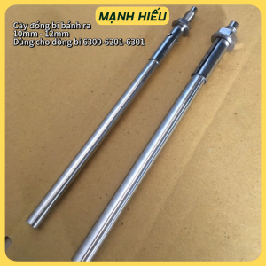 Cây Đóng Bi Bánh Xe Máy Ra 10mm Và 12mm Cho Dòng Bi 201-300-301 - Cây Đóng Bi May Ơ Bạc Đạn Bánh Xe Máy Inox