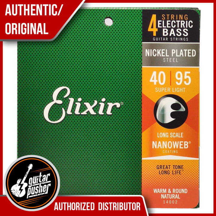 Elixir Electric Bass Nickel Plated Steel Bass Guitar Strings with