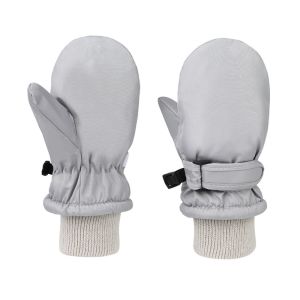 BLACKON Đã dày lên Găng tay trượt tuyết trẻ em Chống thấm nước Chống gió Găng tay mùa đông cho trẻ em Đã in Cổ tay áo co giãn Găng tay ấm áp Ngoài trời