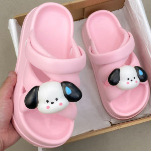 QLshop สินค้าใหม่พร้อมส่ง รองเท้าแตะแฟชั่นสไตล์เกาหลี ออกแบบและดีไซน์มาได้อย่าง Prefect งานรองเท้าคุณภาพดีพื้นนิ่มสวมใส่สบาย แถมน้องหมาติดไปด้วย ของมันต้องมีแล้วป่ะ