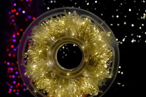 LED Christmas Firecracker Lights Centipede Foot Copper Wire String Lights Indoor and Outdoor Festival Garden Decoration Colorful Lights