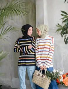 Desain Rainbow Fashion: Aksesoris Rajut Wanita & Bahan Rajut Berkualitas