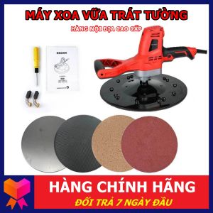 Máy xoa tường trát vữa xoa vữa đánh bóng - Khuấy sơn máy trà nhám - Máy đánh bóng đa năng 380mm 1200W
