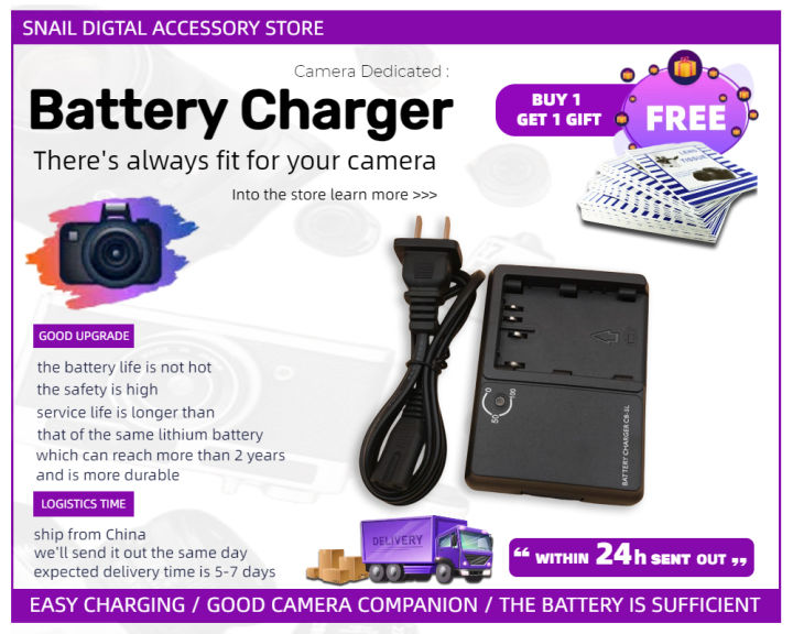 For Canon EOS 10D 20D 30D 40D 50D 300D G5 G6 DSLR camera BP511A