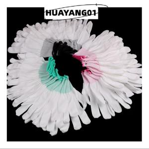 HUAYANG01 [2023 new HOT FASHION] 5pair Anti static ESD electronic working Gloves pu coated palm coated finger