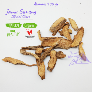 Akar Nampu Kering 100gr Organik Asli Hutan - Lebih Berkhasiat!!