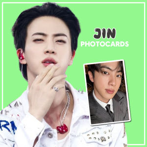 Kim Seok Jin 10 PCS. Photocards / Lomocards Customized / Personalized Print