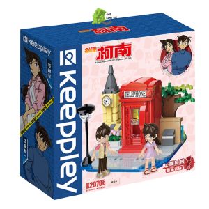 Đồ Chơi Lắp Ráp Conan Keeppley K20705 Thám Tử Lừng Danh Tâm Sự Góc Phố Cho Trẻ Từ 6 Tuổi