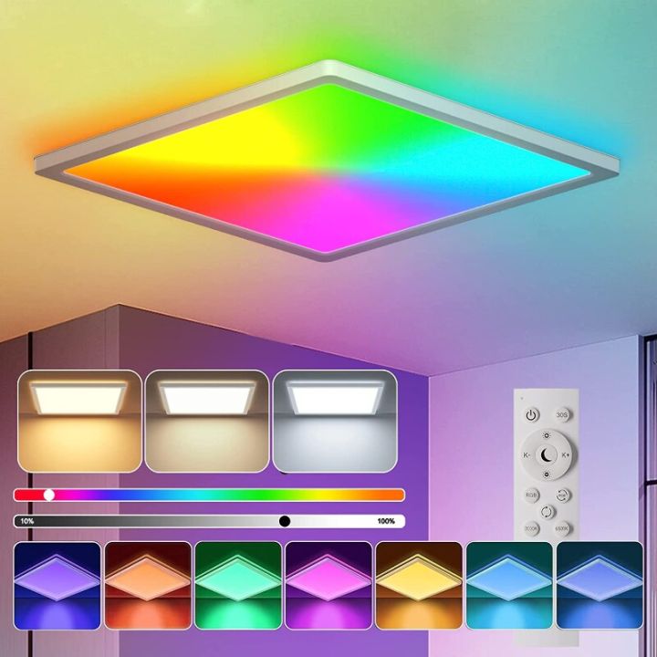 IMPTS LED Panel Dimmable Flat 30 X 30 Cm Ceiling Light With Remote - View #8
