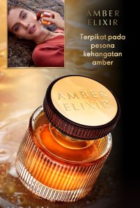PARFUM AWET TAHAN LAMA AMBER ELIXIR EAU DE PARFUM ORIFLAMEE