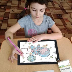 A3 A4 LED Light Box Tracer for Drawing & Tracing | Animation Sketching Painting Copy Pad Tablet | Art Tracing Board for Artists Kids