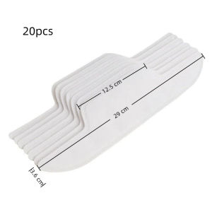 20Pcs Sweat Pads Collar Protector for Men Women Disposable Shirt Neck Liners Invisible Absorb Sweat