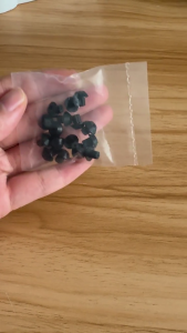 160PCS Gas Stove Grate Rubber Feet Heat Resistant Bumpers Kitchen Appliance Accessories for Cooktop Burners Grates