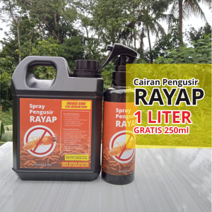 [Bogortani] PEMBASMI RAYAP KAYU JENDELA | RAYAP BASAH | RAYAP KAYU | 100% AMPUH  | 1 LITER GRATIS 250ML