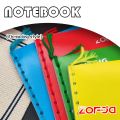 10pcs ZOFDA YARN A5 writing Composition notebook 80 Leaves 4Color giveaways for kids notepad. 
