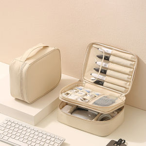 Multi-layer Travel Cosmetic Bag Waterproof Makeup Bag Travel Organizer Storage Handbag Pouch Toiletriy Bag Wash Bag 化妆包
