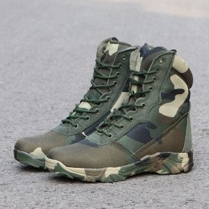 XueChur 2024 Tactical Military Boots Mens Black Motorcycle Boots Women Desert Army Boots Work Shoes Hiking Shoes Male