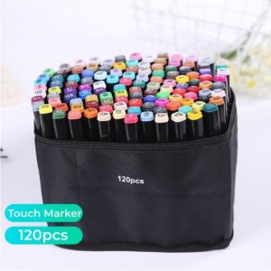 Lababymall【COD】Touch 12/36/60/80/120 Warna Sketsa Spidol Umum General Marker Set Animation Markers