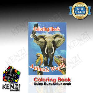 Sulap Buku - Magic Coloring Book - Buku Ajaib - KZ152