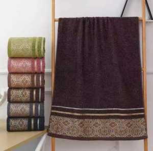 Handuk Mandi Katun Tanggung Healty Home UK 50 x 110cm Motif Random
