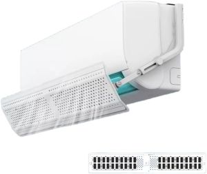 Adjustable AC Air Flow Deflector Air Conditioner DeflectorSplit Vent Deflector Anti-Direct Blowing Shield for Wall-Mounted Air Conditioners