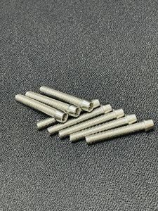 Cục nhôm gắn gù tay lái inox Lõi nhôm CNC gắn gù tay lái chính hiệu Heng thailand