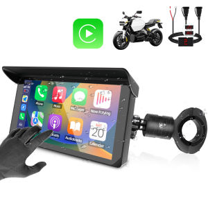 VSYS Wireless Carplay & Android Auto support Navigation Motorcycle Dash Cam CP5