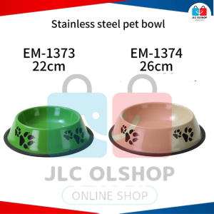 DOG /CAT Pet bowls Stailess stell color food bowl