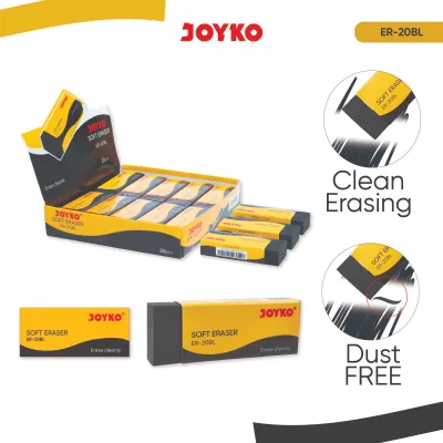 JOYKO Eraser Penghapus 1 Pack ER-B20BL Isi 20 Pcs