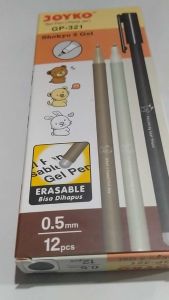 Erasable /Ball Pen Pulpen Pena Joyko GP-321 Shokyo 3 Gel 05 mm