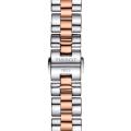 Tissot T112.210.22.113.01 Women's T-Lady T-Wave Quartz Two-Tone Stainless Steel Bracelet Watch. 