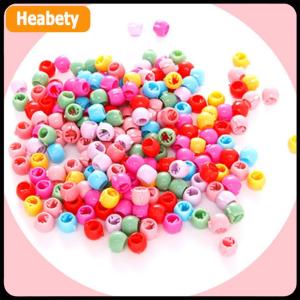 【2-3 days delivery】 Lovely Beads Hairpin For Girls Candy Colors Plastic Mini Hair Clips Barrette