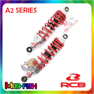 RCB A2 SERIES UNIVERSAL ABSORBER RED FOR EX5 | WAVE125 | DASH | WAVE100 (335MM)