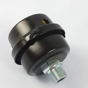 00377 หม้อกรองอากาศปั๊มลมออยฟรี ความยาวของก้านที่กรองอากาศ 2 ซม. ของแท้ 100% ใช้กับเครื่องเติมลม