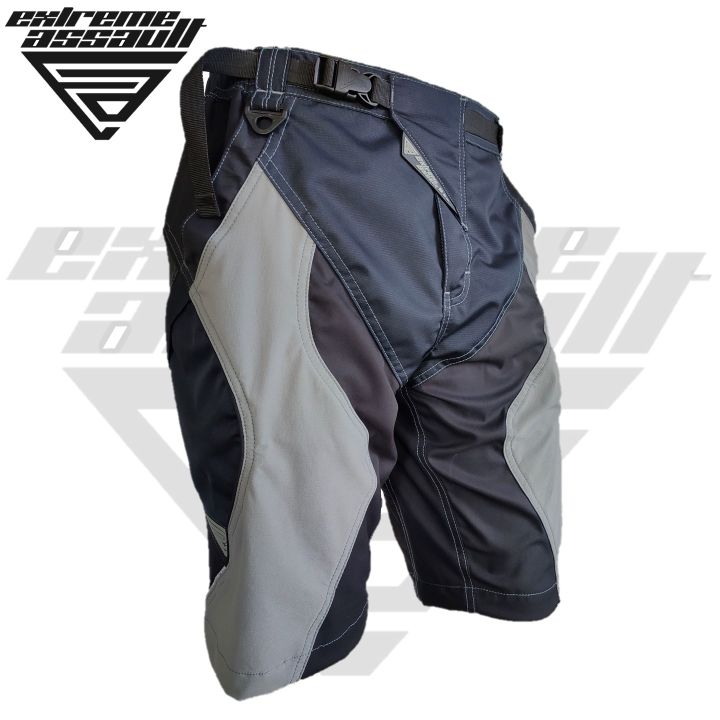 Extreme Assault Price Drop Off Accelerate Pro MTB Shorts Black/Gray  Lazada PH