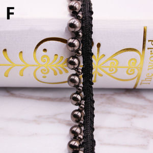 MIIQNUS Beaded Handmade DIY Craft Collar Fabric Headdress Lace Trim Ribbon Tape Garment Materials Sewing Accessories