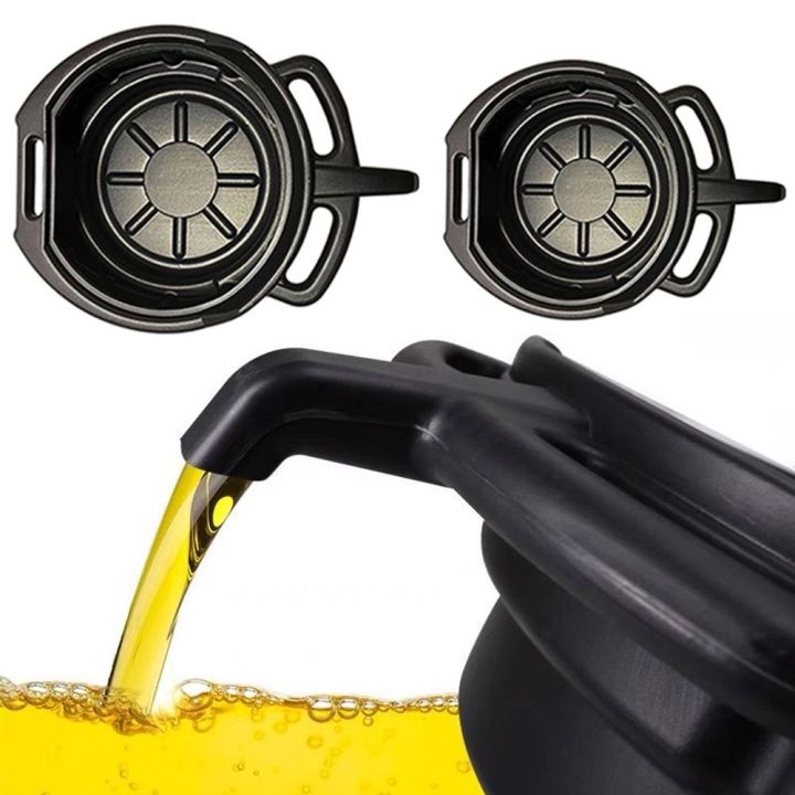 QMTJSH Portable Oil Drain Pan 10L15L Large Capacity Motor Oil Drip